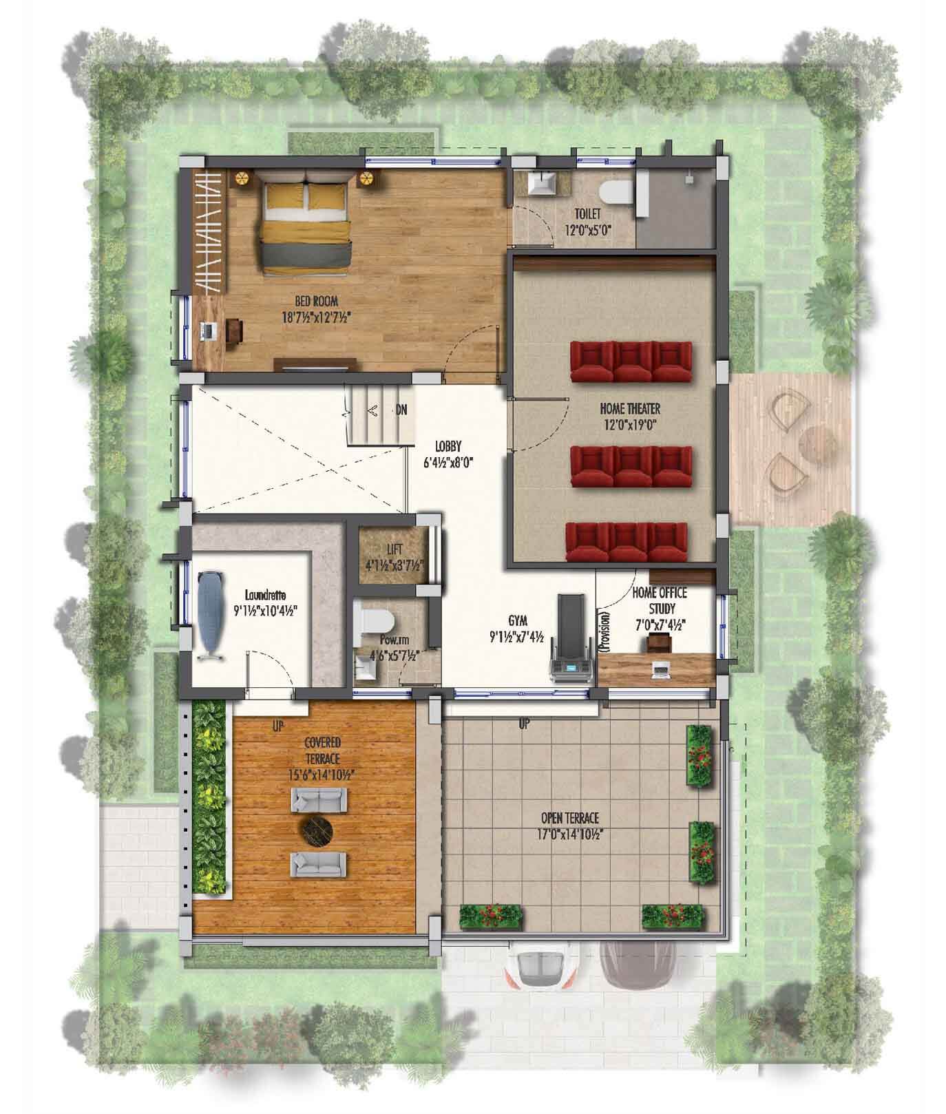 East Villa Second Floor